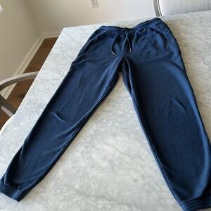 Patagonia microfleece sweatpants/joggers. Women size XS. Blue. With pockets!